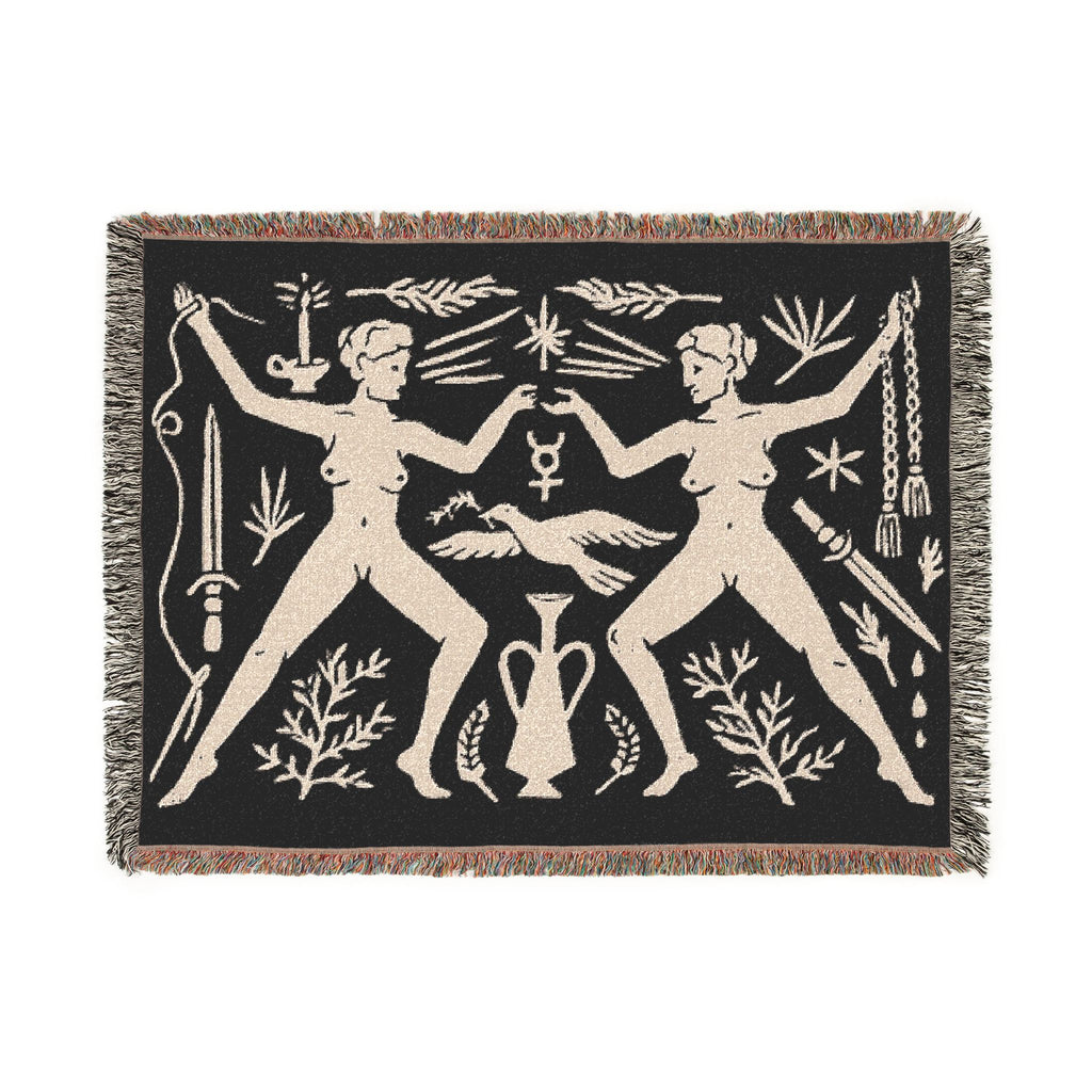 Karma Twins Woven Blanket
