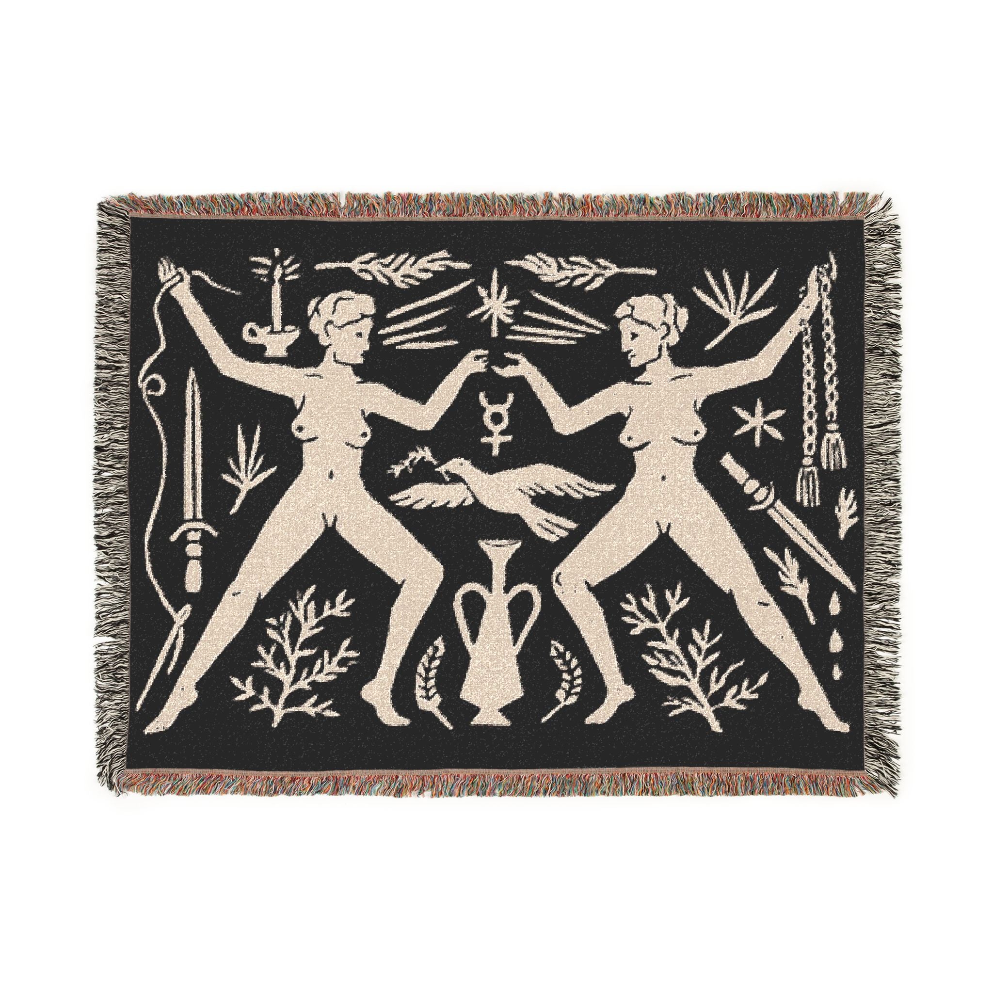 Karma Twins Woven Blanket