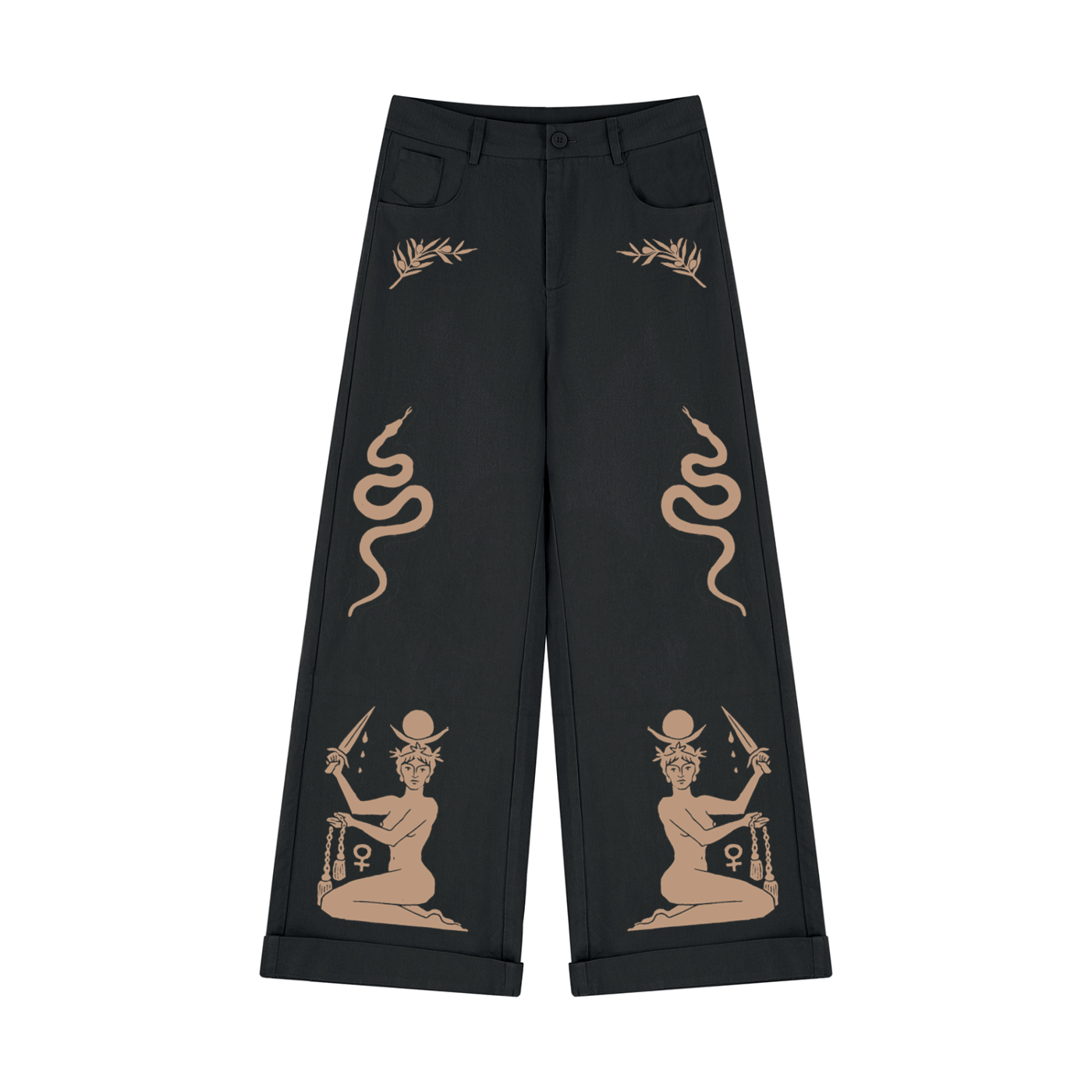 Two Guard Dogs Women’s Wide Leg Pants