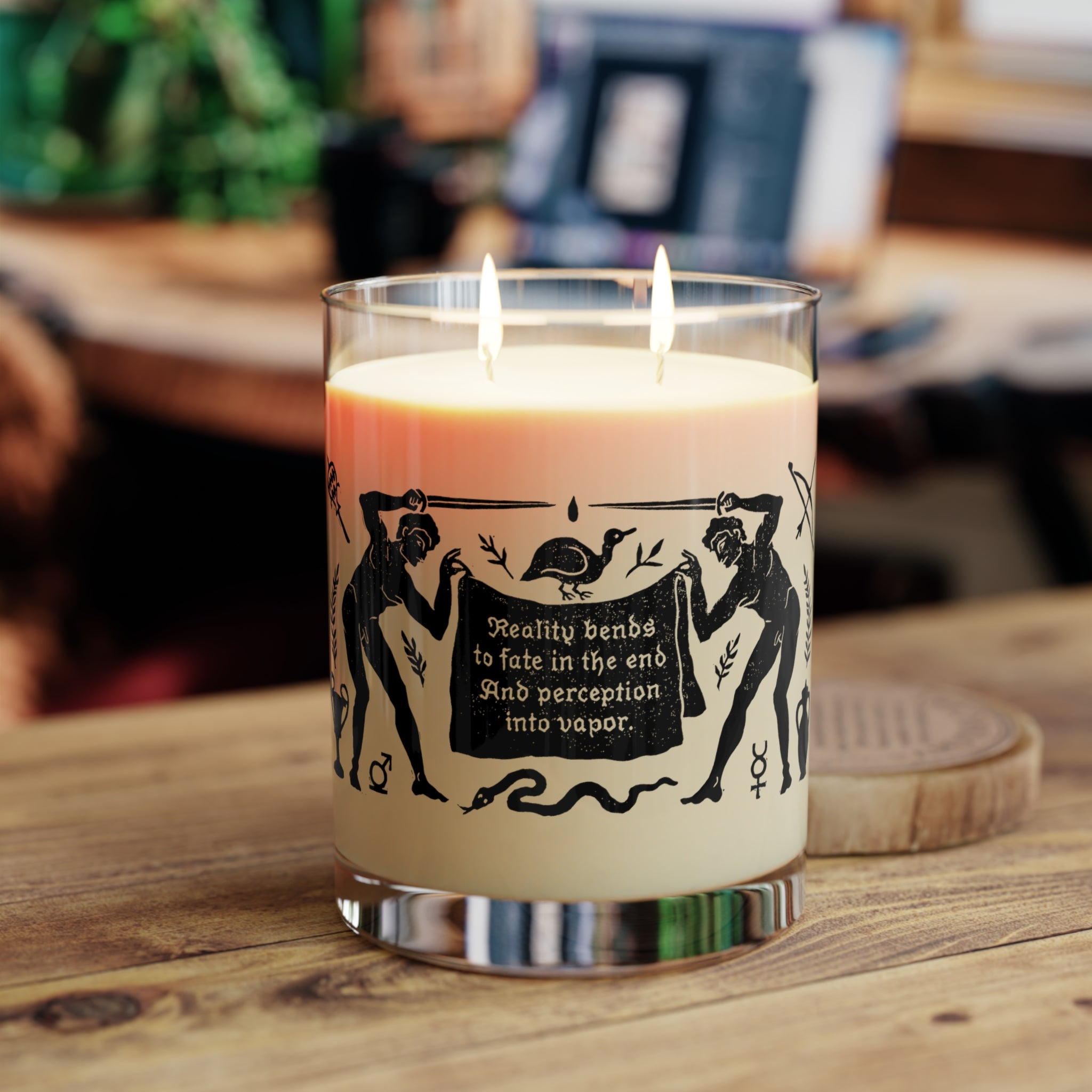 Reality Bends 11oz Glass Candle