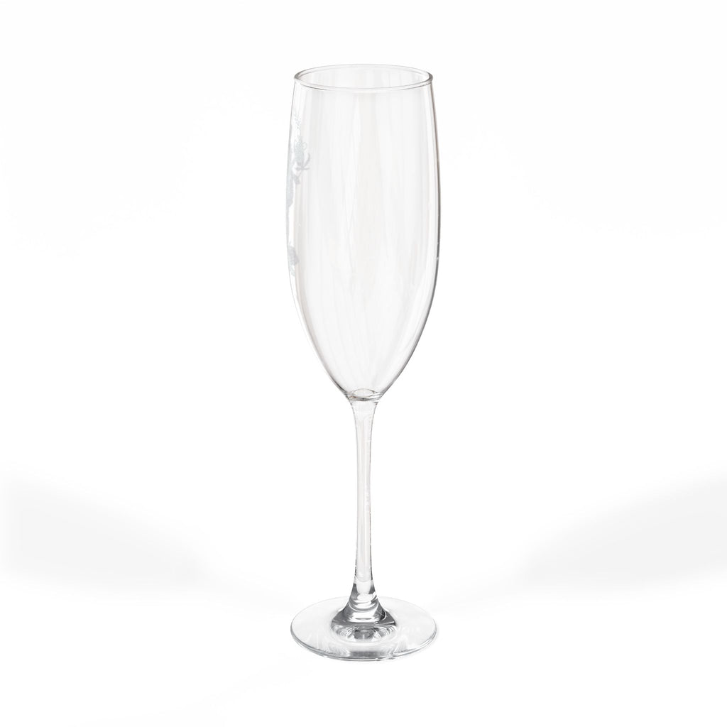 Venus Engraved 8oz Champagne Flute