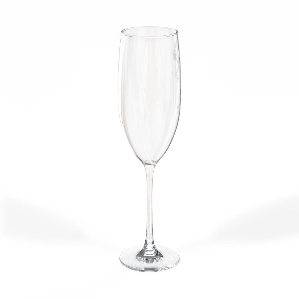 Venus Engraved 8oz Champagne Flute