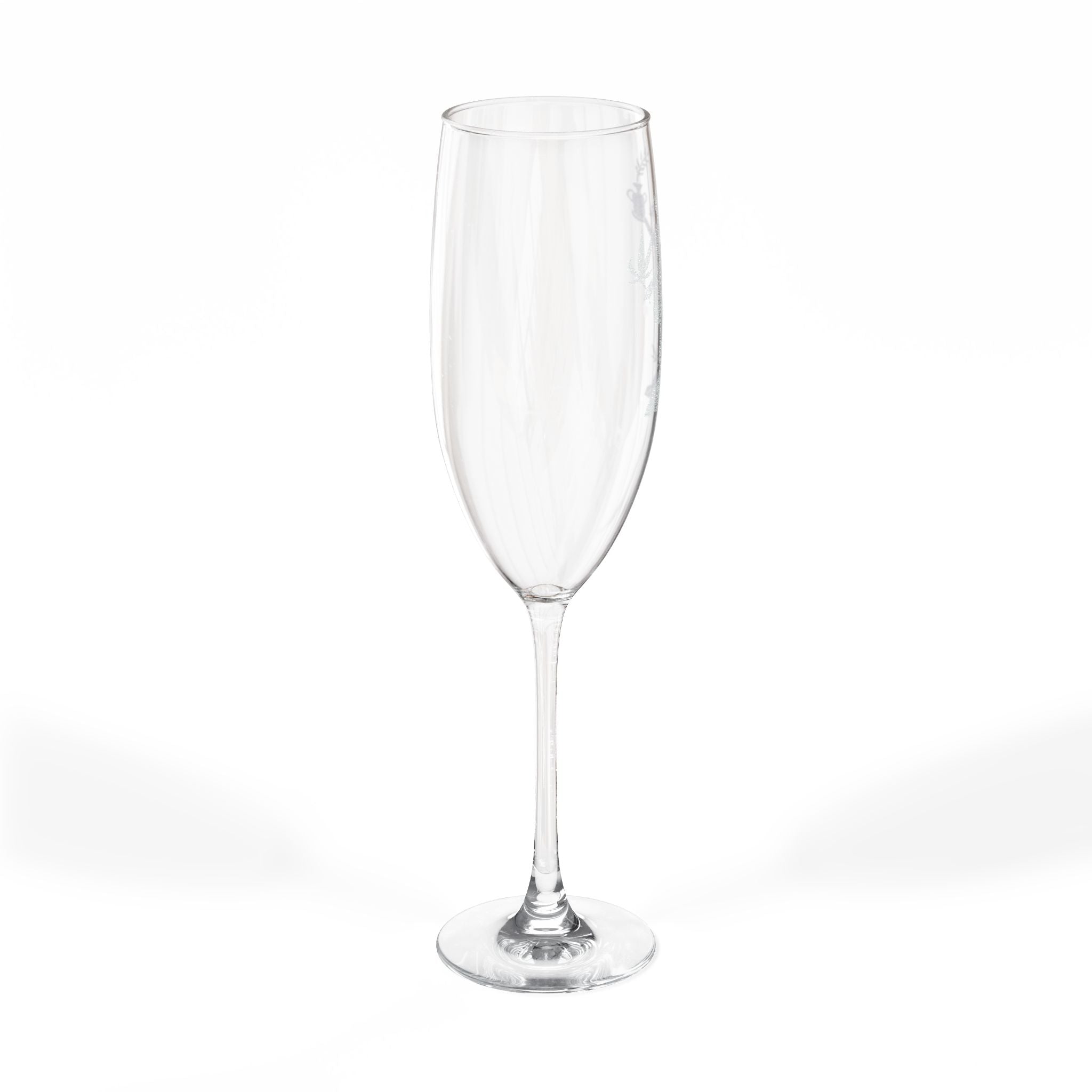 Venus Engraved 8oz Champagne Flute