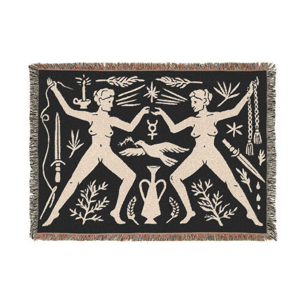 Karma Twins Woven Blanket