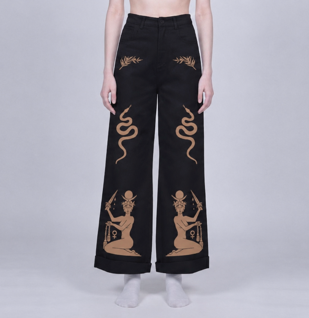 Two Guard Dogs Women’s Wide Leg Pants