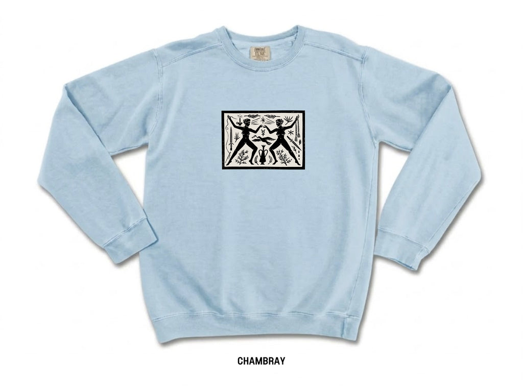 Karma Twins, Comfort Colors Premium Sweatshirt (More Colors)