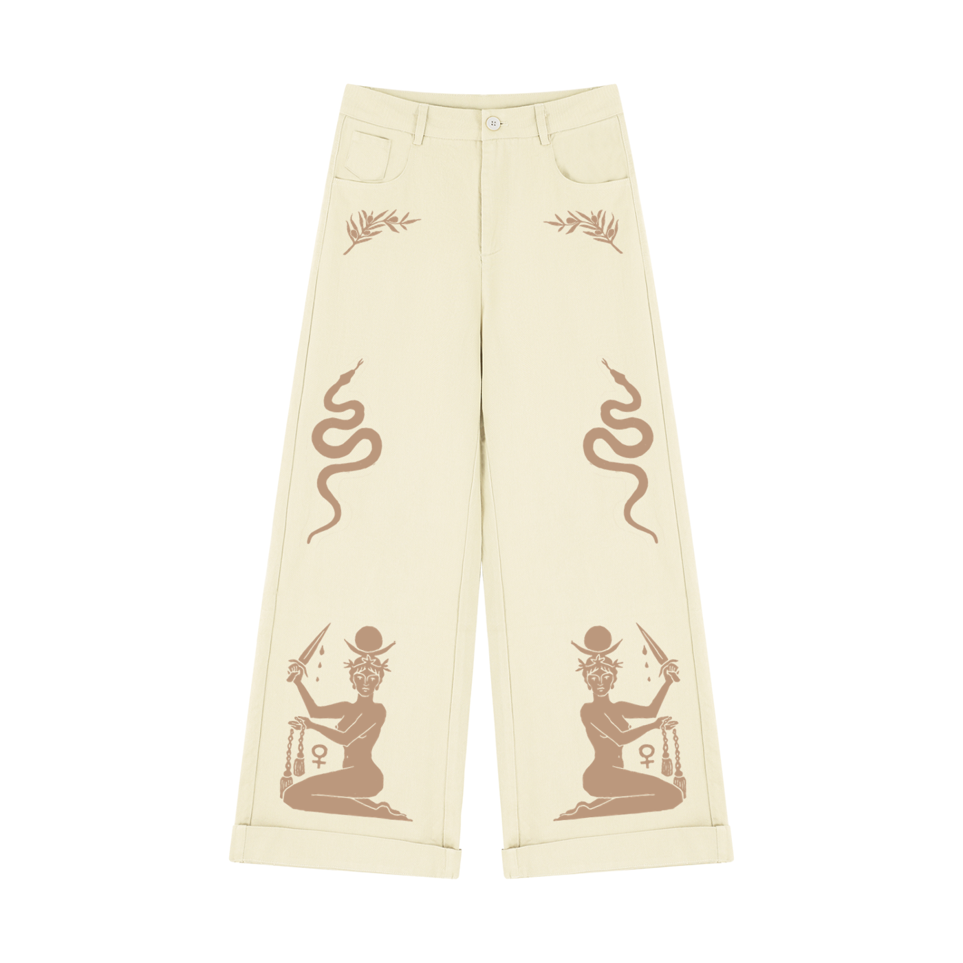 Two Guard Dogs Women’s Wide Leg Pants