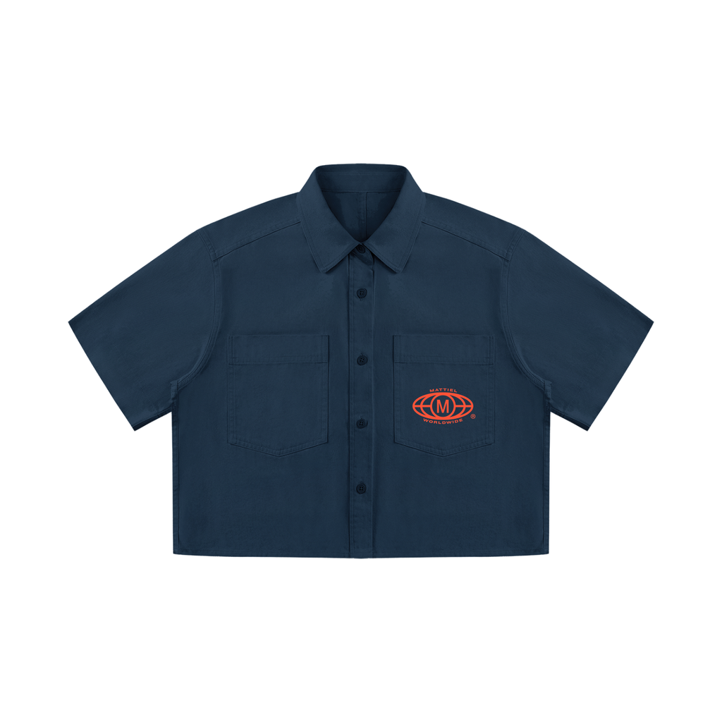 Mattiel Worldwide Women’s Crop Rodeo Shirt