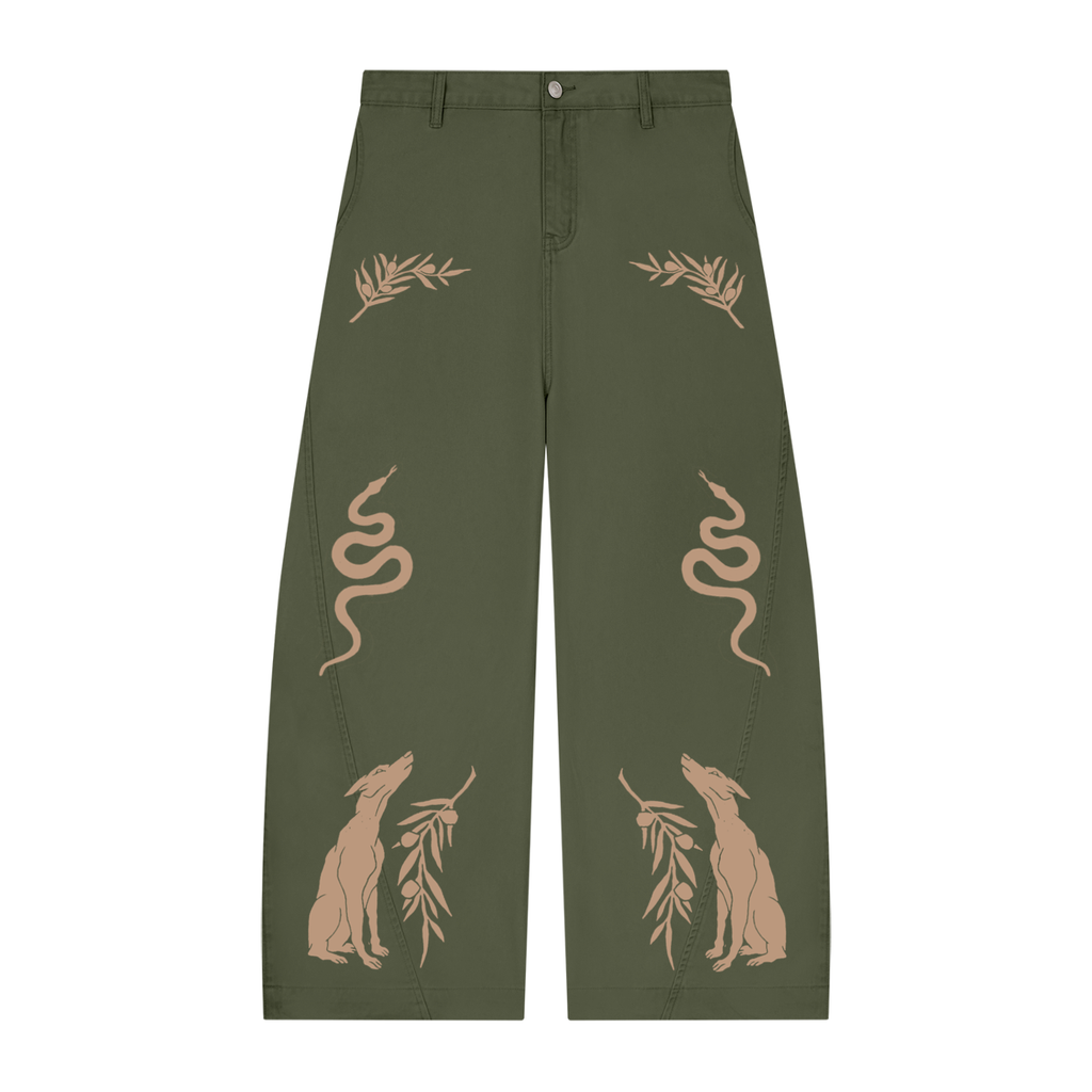 western,cowboy,pants,trousers,tarot,occult,linocut