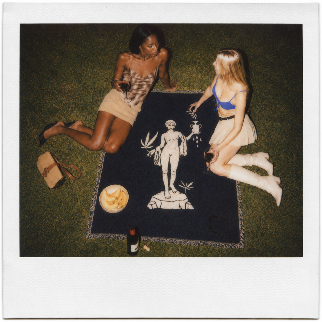 Venus & Earth Woven Blanket