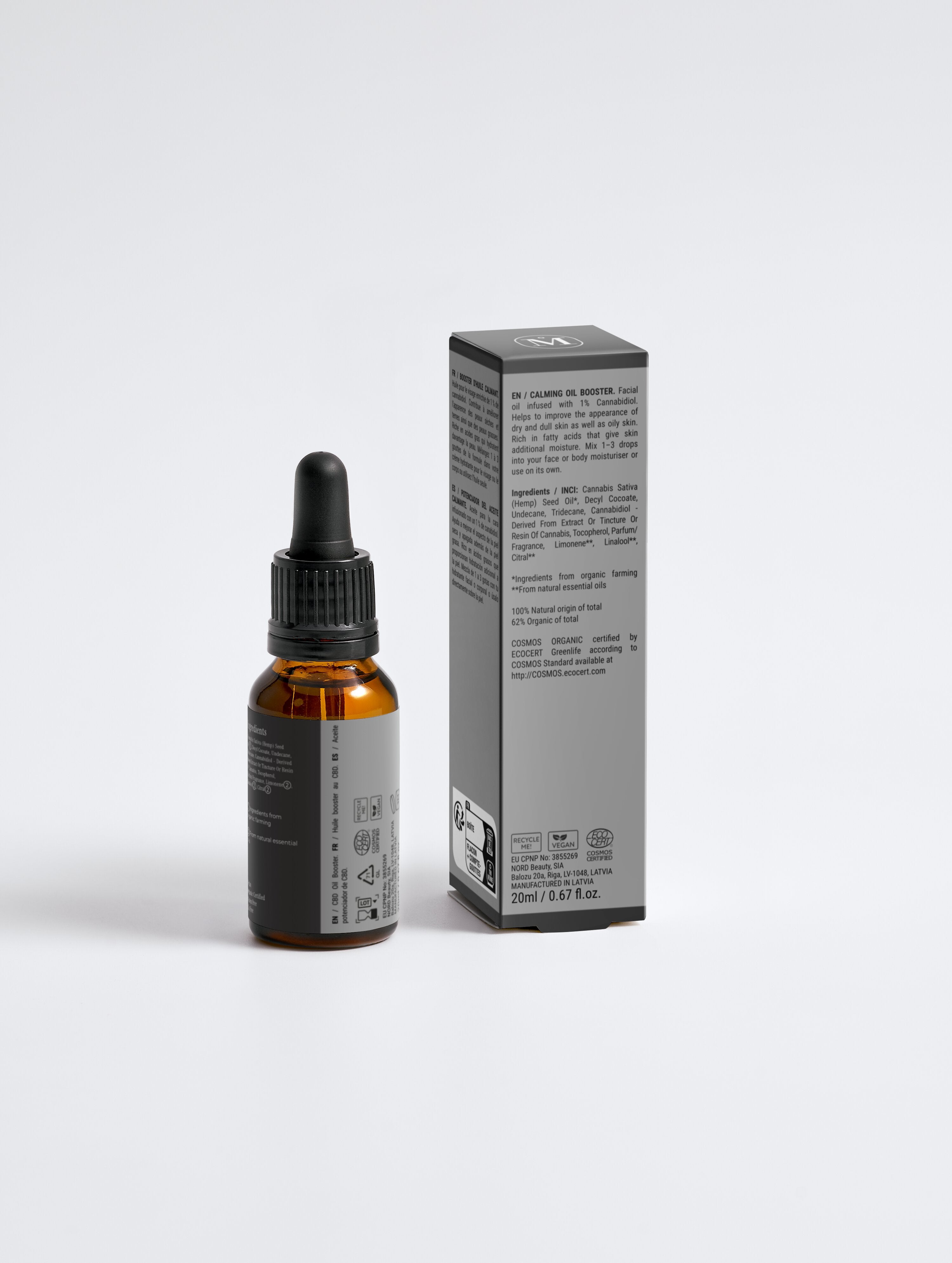 Plant-based Calming Facial Oil