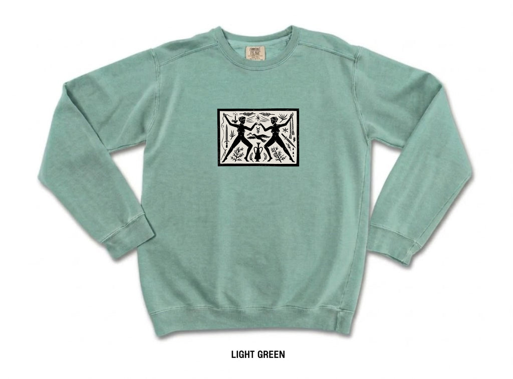 Karma Twins, Comfort Colors Premium Sweatshirt (More Colors)