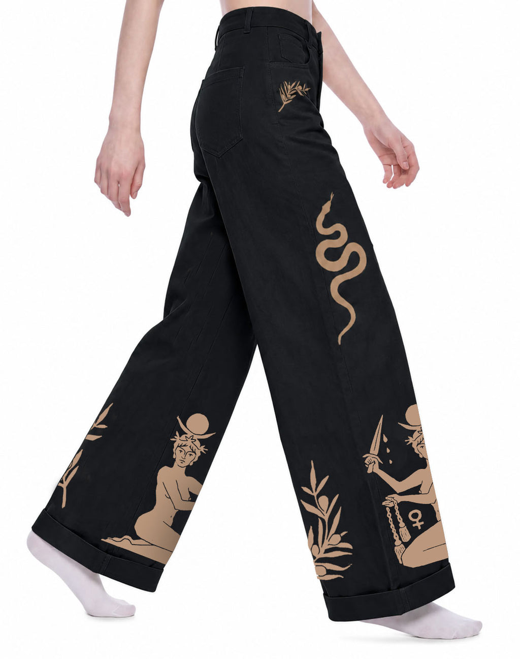 Two Guard Dogs Women’s Wide Leg Pants