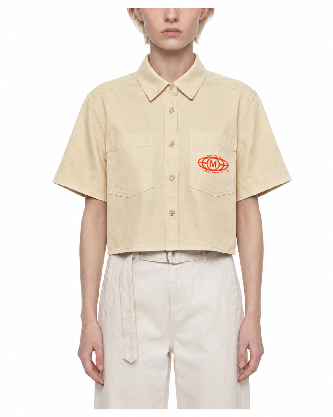 Mattiel Worldwide Women’s Crop Rodeo Shirt